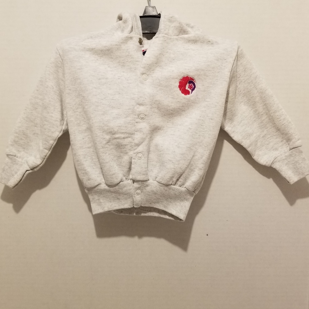 RARE Vintage Hawaiian Airlines Infant Hooded Jacket 12months Preowned